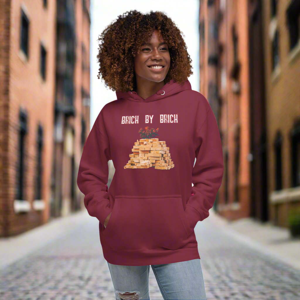BRICK BY BRICK Unisex Hoodie